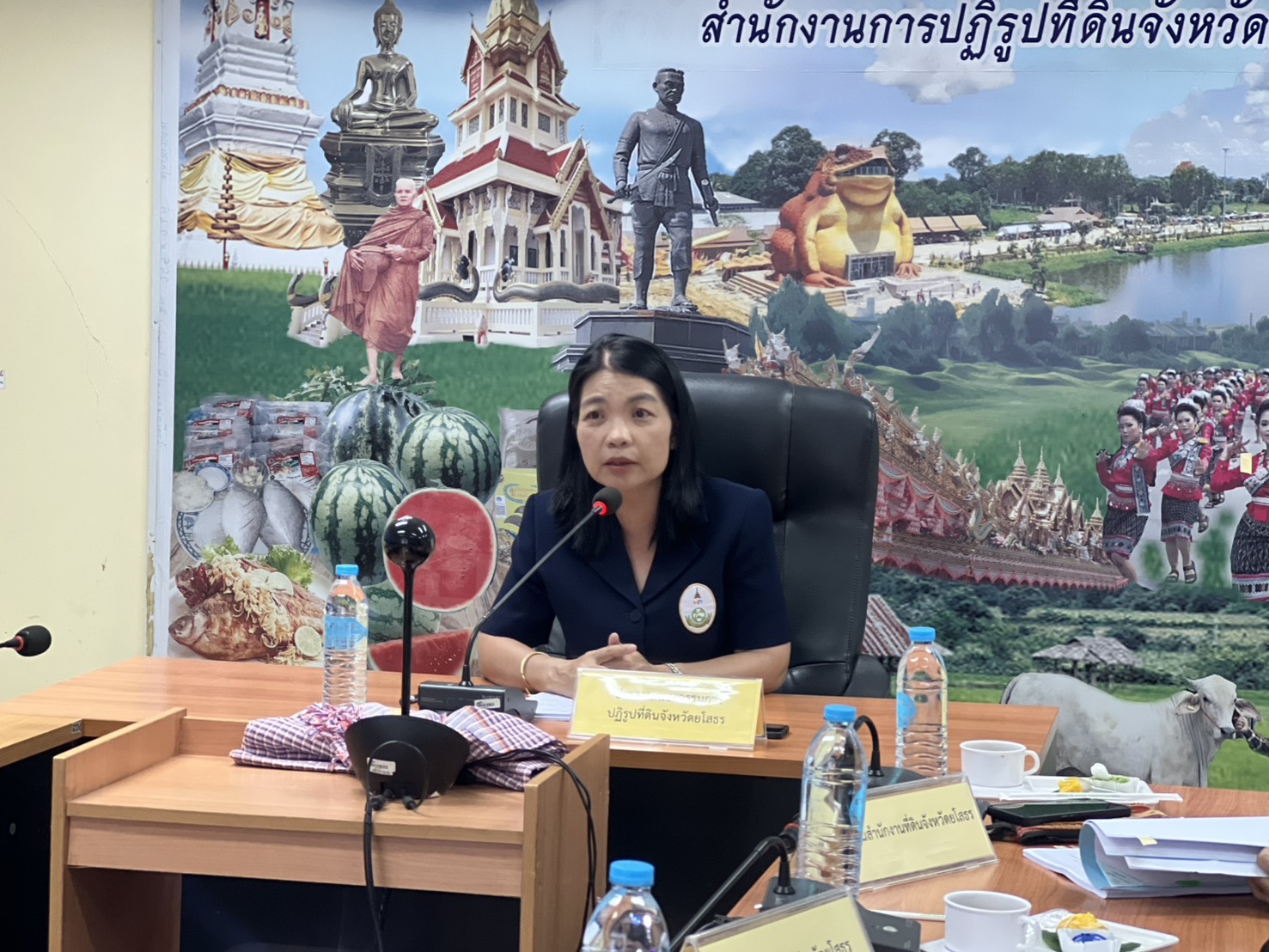 title - ส.ป.ก.ยโสธร เข้าประชุมคณะทำงานพิจารณาแนวเขตการจัดที่ดินให้แก่เกษตรกร กรณีเป็นที่ดินที่ไม่เคยจัดให้แก่บุคคลใดตามกฎหมายว่าด้วยการปฏิรูปที่ดินเพื่อเกษตรกรรม ครั้งที่ 1/2569 ณ ห้องประชุมสำนักงานการปฏิรูปที่ดินจังหวัดยโสธร